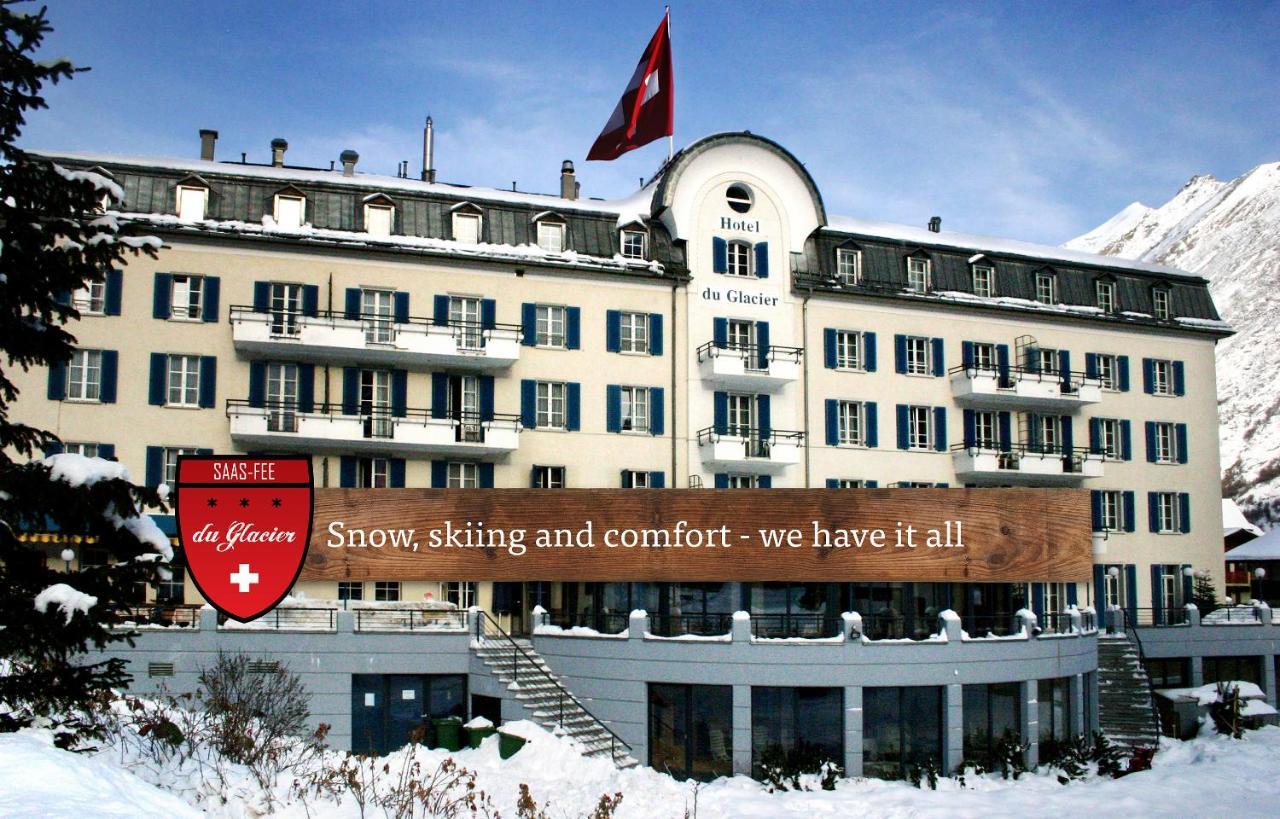 Hotel Du Glacier - The Dom Collection Saas Fee Eksteriør billede